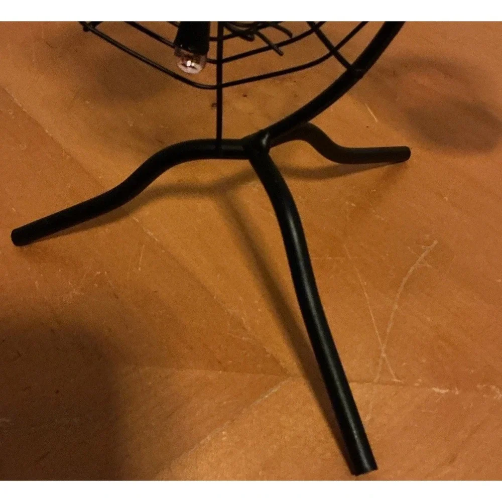 Halloween Spiders‎ On Webs Tea Light Candle Holder, Unbranded